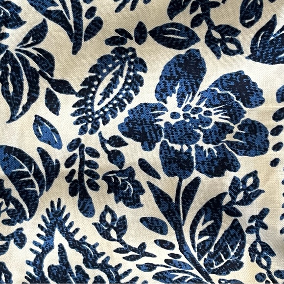 Miami of Francesca’s Square Neck Midi Dress Small Blue Front Slit Quiet Luxury - Picture 8 of 13